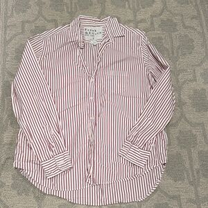 EUC Frank & Eileen button down - red stripe